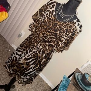 Nice Leopard Print Dress